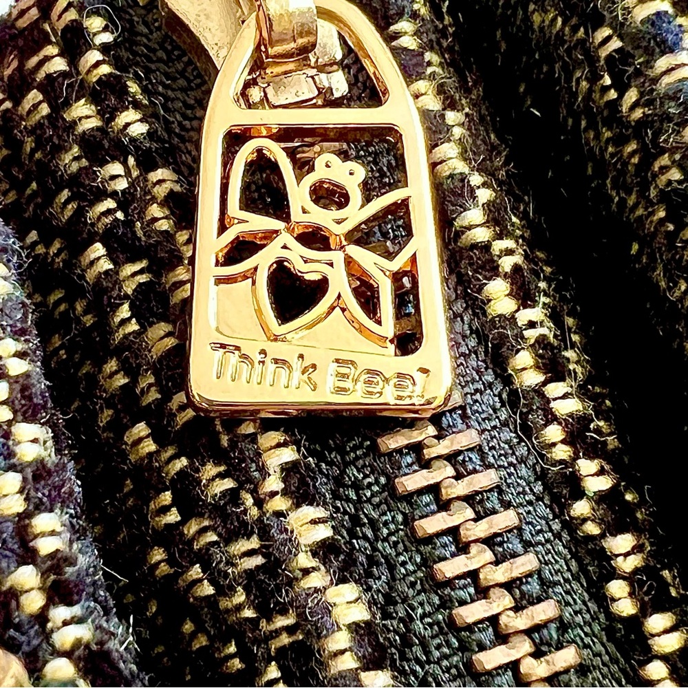 Think Bee! Embroidered-Embellished Rose Tapestry Bag - Picture 10 of 11